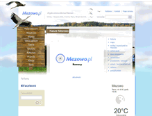 Tablet Screenshot of mezowo.pl